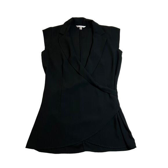 CAbi Pay Day Origami Crossover V-Neck Long Line Top Size XS Style 757 Office - Picture 3 of 10